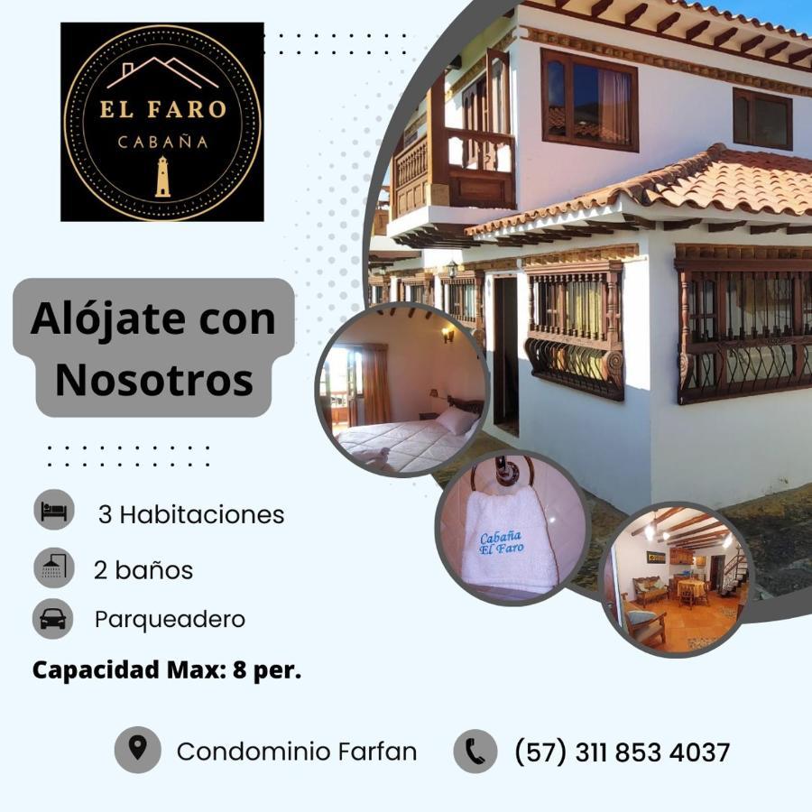 Cabaña El Faro De La Villa Villa de Leyva Exterior foto